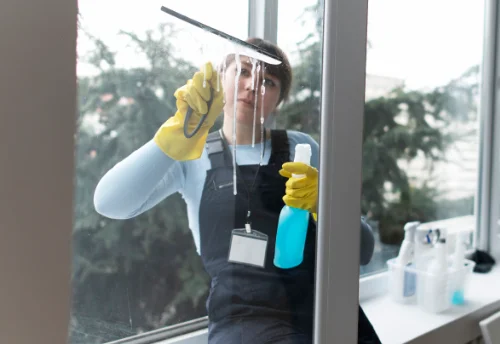 Nettoyage de vitres intérieures et extérieures à Caromb